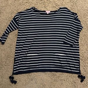 EUC Lilly Pulitzer Elba oversized tunic sweater sz L